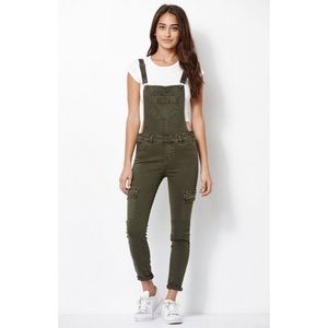 Kendall+Kylie Cargo Overalls